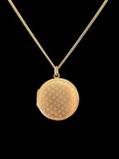 collier Médaillon souvenir XIXe siècle Ancien Charme  Amour Antic Locket