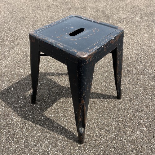 Ancien tabouret tolix armée - ancien,