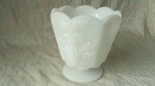 VASE CACHE POT EN OPALINE