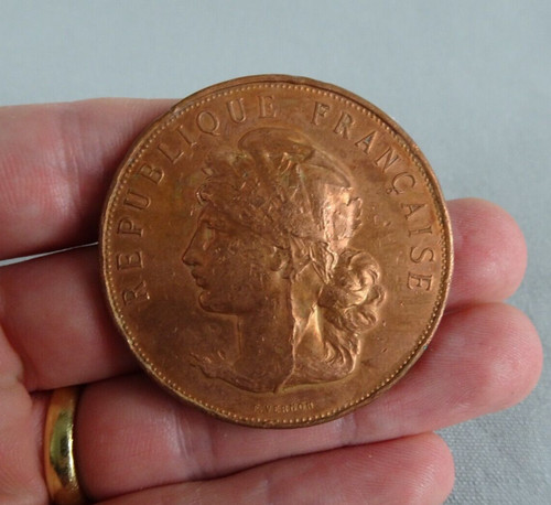 Vernon médaille cuivre - vernon,