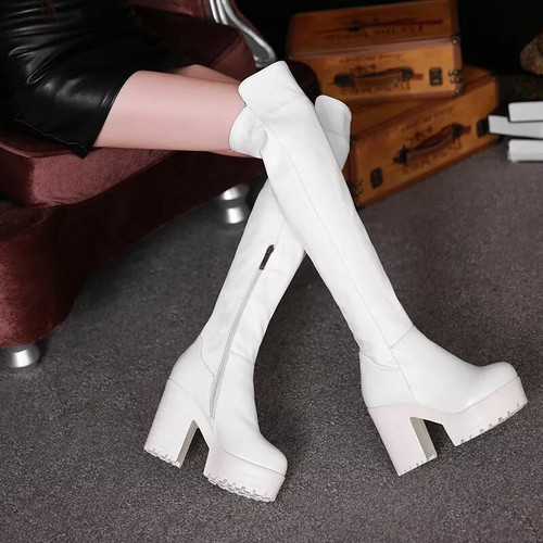 Bottes cuissardes talon - bottes,