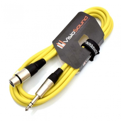 Câble xlr femelle jack - xlr, trs
