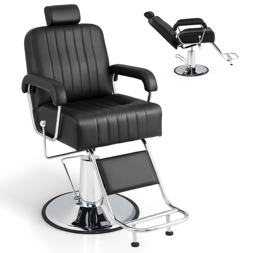 Chaise barbier hydraulique - chaise, de