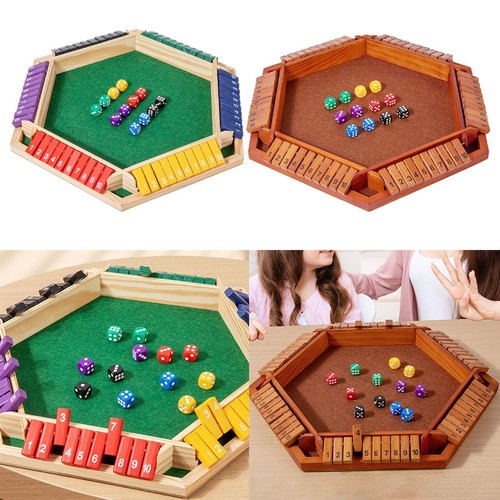 Shut the box - dices, accessoires
