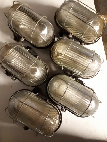 Lot lampes hublot bakélite - lot, 11