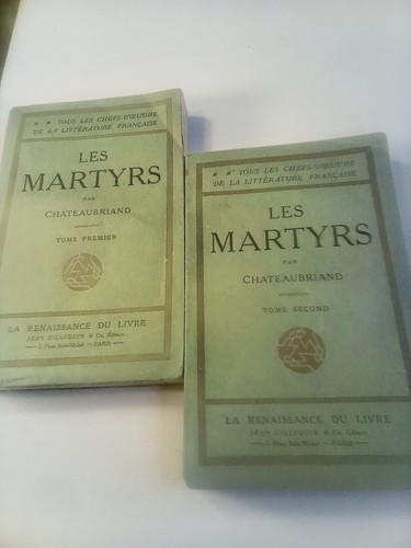 Chateaubriand les martyrs - .,