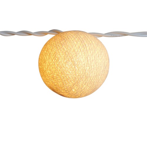 Boule guirlande lumineuse - boule,