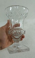 Superbe vase en cristal