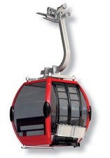 Jaegerndorfer JaegerndorferJC84001 Omega IV 8 Seater Cabin, 1:32 Scale, Red/Blac