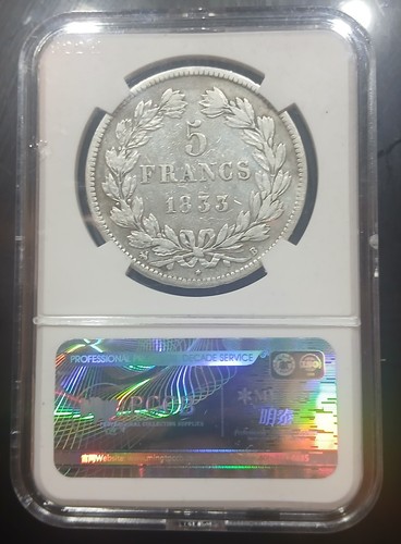 Francs luis philipe1833 - 5,