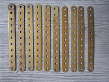 MECCANO: 10 bandes perforées 14cm - réf 2