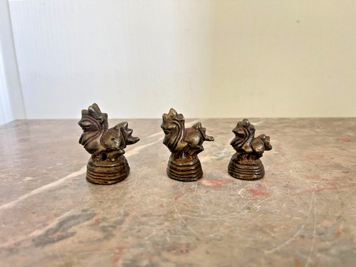 Ancien lot poids opium chinois - ancien,