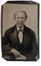 FERROTYPE photo portrait homme