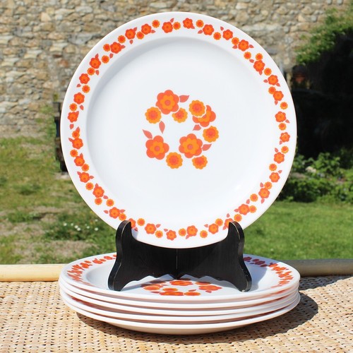 Ensemble assiettes plates - 6,