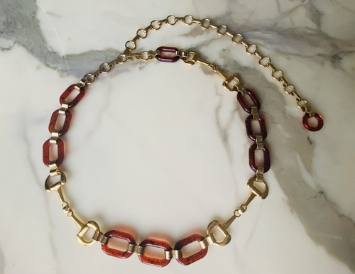 Ceinture chaîne couture - , mors
