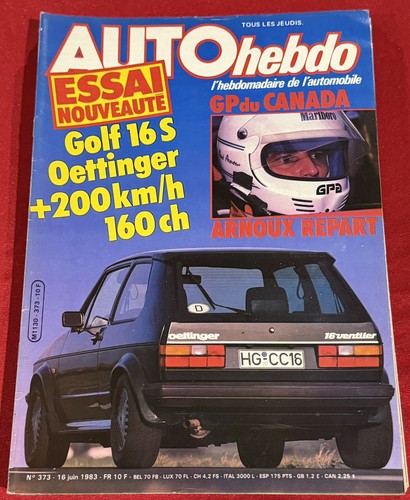 Auto hebdo autohebdo 373 - auto,