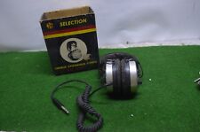 ANCIENNE CASQUE STEREO HIFI DYNAMIQUE SH 15 C PRISE JACK 