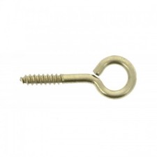 Piton - vis à bois - en laiton - 25 pièces - 3x16 mm BRICOZOR