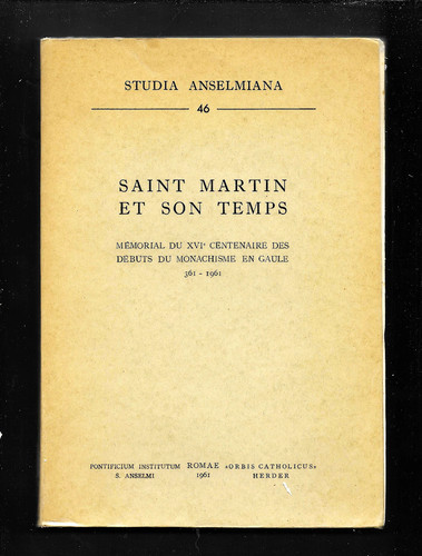 Saint martin son temps - martin,