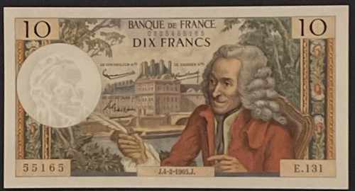 Billet france 10 francs - -,