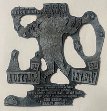 Plaque imprimerie LES VIGNES