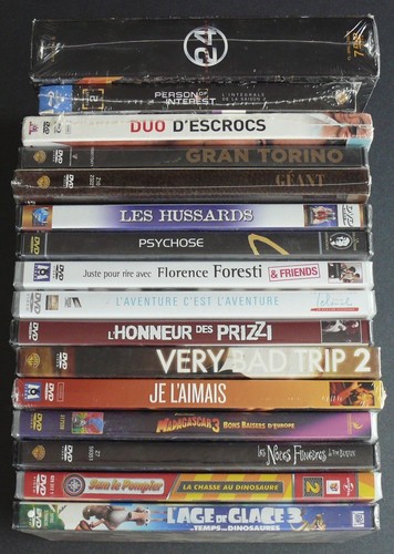 Lot dvd neufs emballés - dvd,