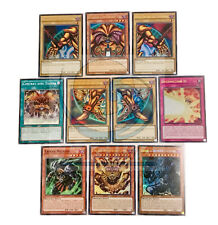 Carte Yugioh Set de 10 Cartes EXODIA L'INTERDIT assorties en édition française