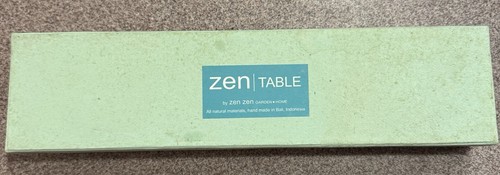 Vintage zen table - table, carving