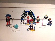 PLAYMOBIL LOT ÉCOLE SKI /
