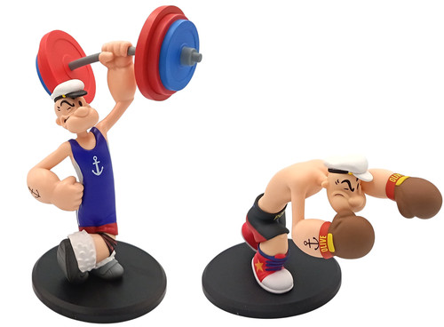 Lot figurines popeye - de, 2