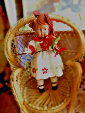 poupee neuve inge la tortue SCHILFROT 25 CM RARE E LIMITEE DE NOEL