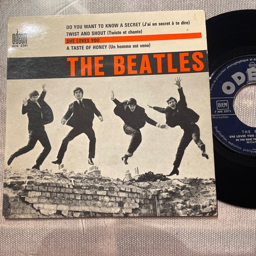 45t beatles odeon 3741 - beatles.,