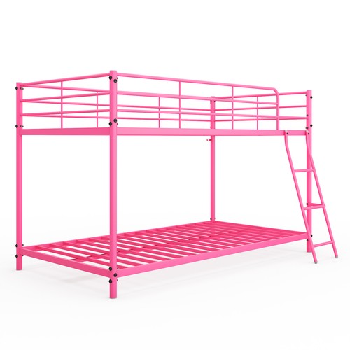 Twin size metal bunk - bunk, bed