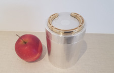 HERMES BOITE RONDE .BOX  COFFRET. FER  A CHEVAL