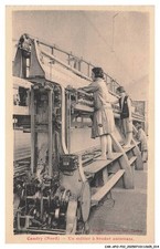 CAR-AFOP22-1036-59 - CAUDRY - Un métier à broder automate - Metier