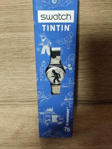 Montre swatch collector - collector, tintin