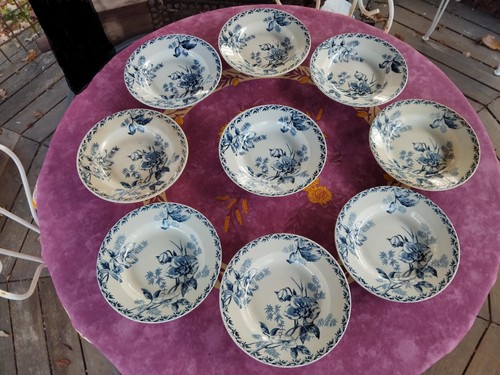 Assiettes creuses terre de - assiettes,