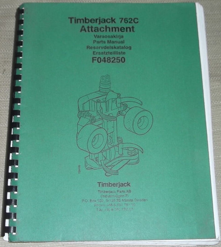 Timberjack 762c pièces - timberjack,