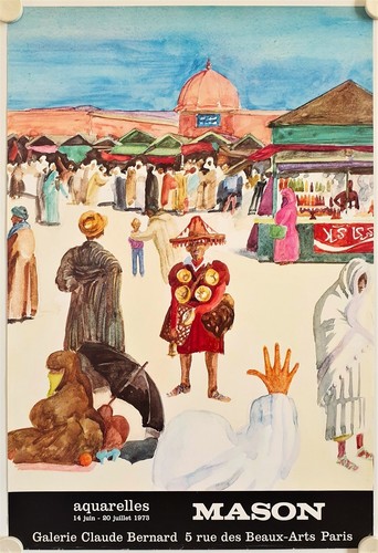 Affiche mason 1973 - 1973, exposition