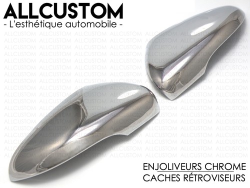 Chrome mirror covers caps wing - chrome,