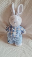 Doudou  peluche Lapin blanc
