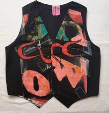 THE CURE - RARE VINTAGE BOLERO VEST - 1993  "SHOW " PERIOD - NEW UNWORN !!
