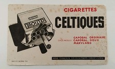 ❤️ TRES BEAU RARE BUVARD CIGARETTES CELTIQUES CAPORAL MARYLAND TABAC 