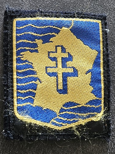 Insigne ecusson tissu 2e - tissu,