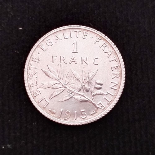 Franc semeuse argent 1915 - franc,