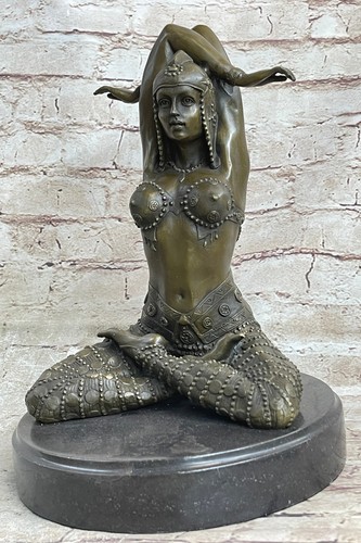 Signée chiparus œuvre yoga - signée,