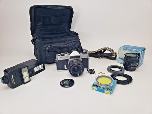 Chinon 35mm slr camera - 35mm, w/