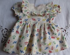 ROBE ANCIENNE POUR POUPEE