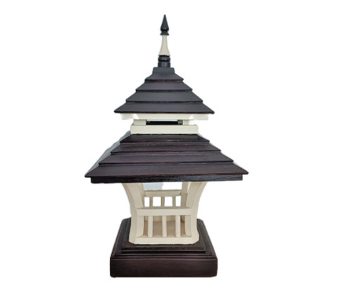 Lampe forme pagode - lampe, en