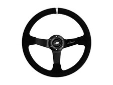 Volant sport JRspec 350 mm diamètre Rallye Racing Drift 80 mm offset